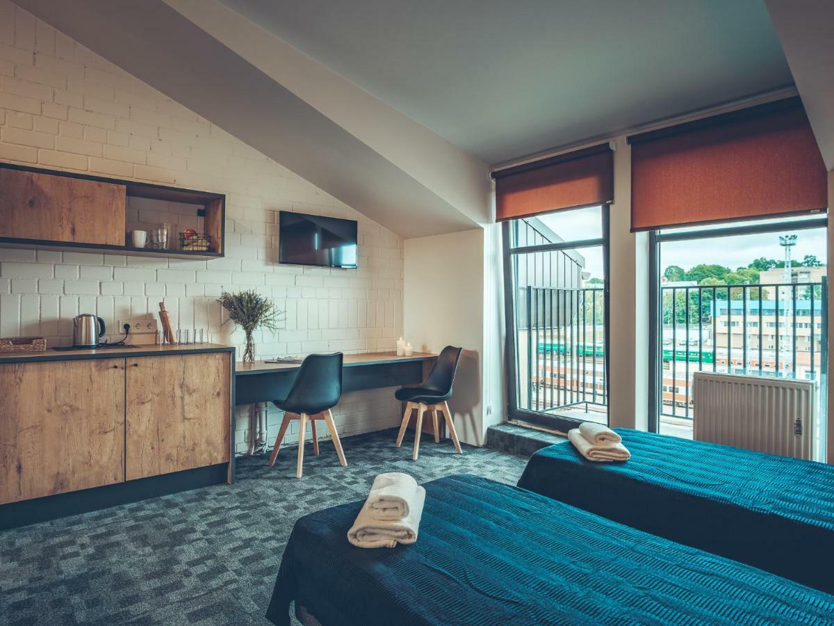Self Check-In Hotel Railway Apartments VNO Buitenkant foto